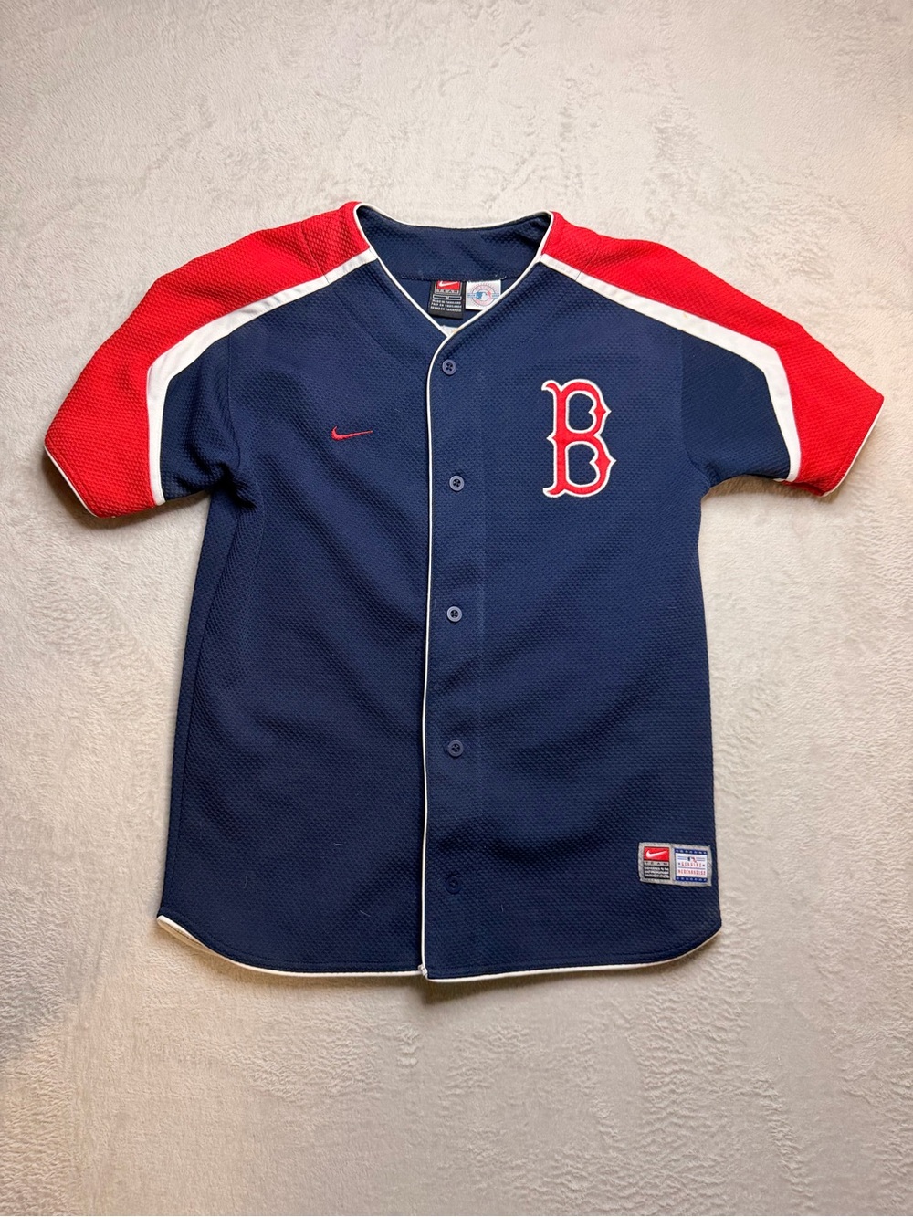 Y2K Kids Nike Jason Varitek batting practice jersey